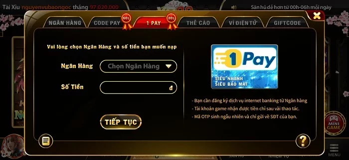 nạp tiền yo88 bằng 1 pay nạp tiền yo88 bằng 1 pay