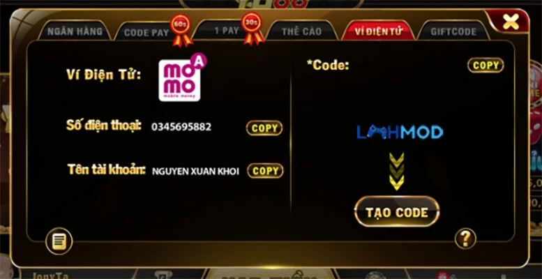 nạp tiền yo88 bằng ví điện tử momo nạp tiền yo88 bằng ví điện tử momo